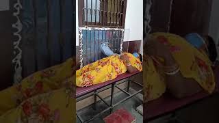 Corona Warrior Treatment Naked Hand Touch Doctor Doctor