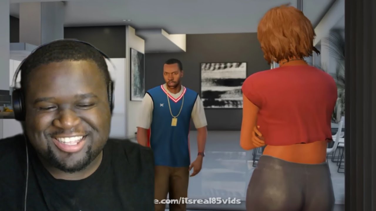 Скетч «Неуверенный в себе парень» из GTA 5 | ItsReal85Vids | Реакция