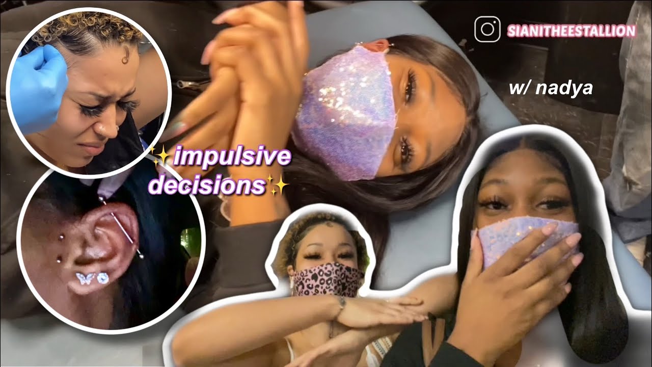 VLOG | Getting My Industrial & Surface Tragus Pierced | ft. Nadya