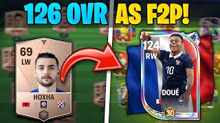 I Reached 126 OVR as F2P + NEW 119 Upgrade! 🤯 | F2P Dynasty #29 | FC Mobile screenshot 2