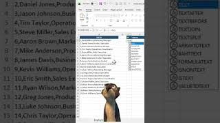 This is how to use =TEXTSPLIT in excel #excel #exceltips #excelhacks #exceltricks
