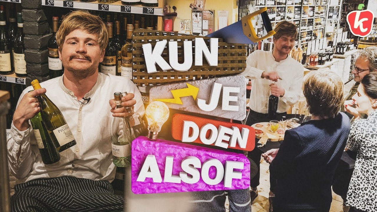 KUN JE DOEN ALSOF JE WIJNKENNER BENT? - (verborgen camera) #3 | Kalvijn