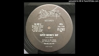 Jimmy Spleer (Jimmy Spicer) - Super Rhyme's Rap (Original 12" Version)