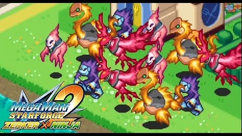 The Invasion Of Mu! Megaman Star Force 2 Zerker X Ninja