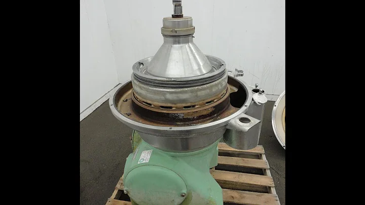 Used- Westfalia Model SA-35-06-076 Desludger Disc Centrifuge - stock # 45397001