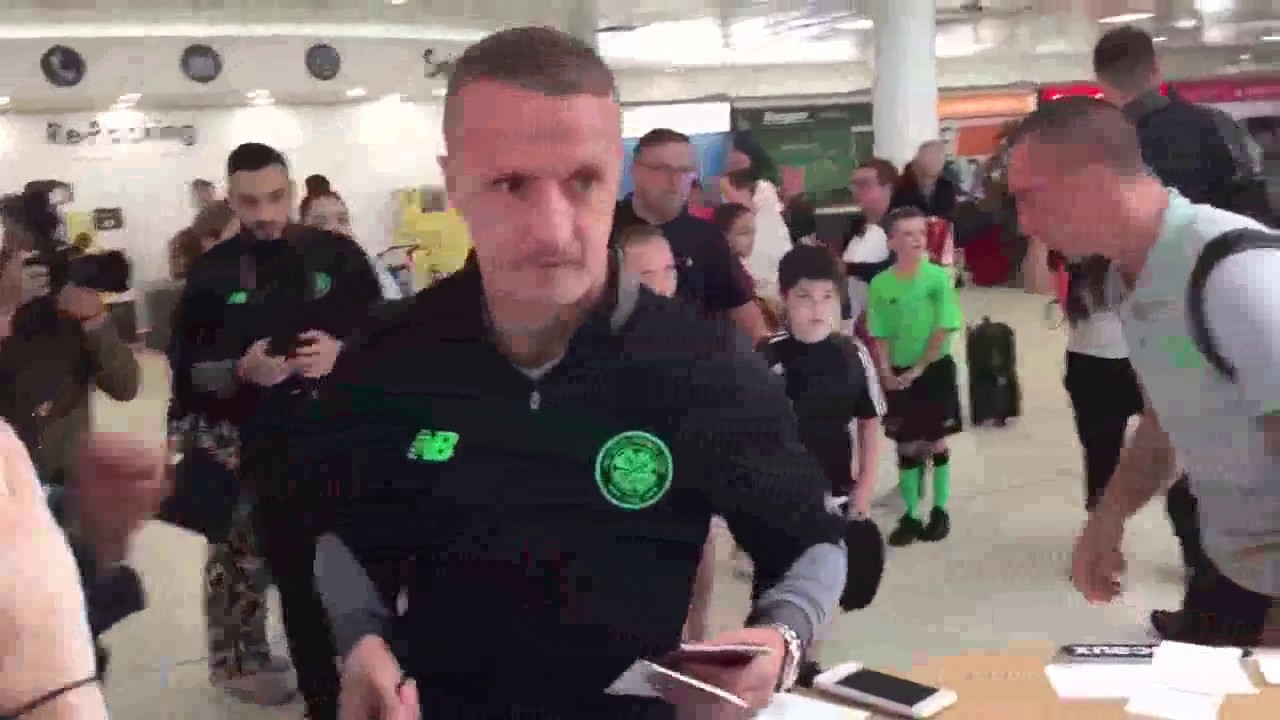 Leigh Griffiths tells Rangers fan "Yer Clubs Dead Mate"