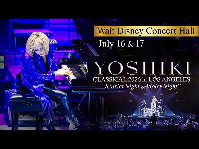 SOLD OUT! YOSHIKI -COMPOSER, PIANIST, JAPAN'S BIGGEST ROCK STAR
