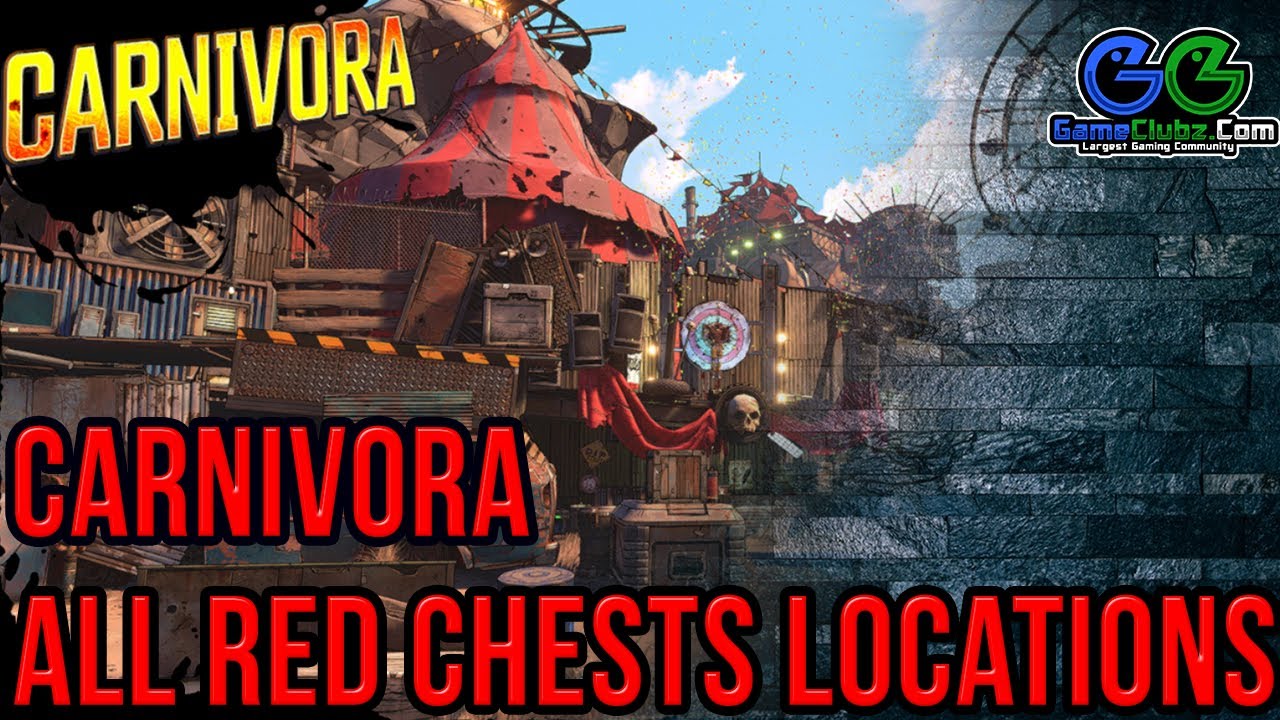 Borderlands 3 Carnivora Red Chests Locations Pandora Video Game