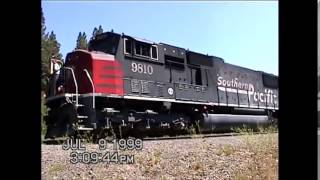 Railfanning Black Butte, July 1999