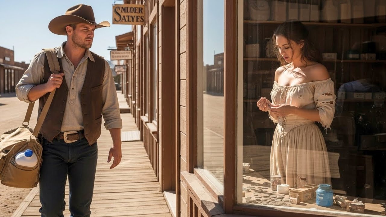 He Watched Her Count Pennies for Bread — The Cowboy Quietly Filled Her Shelves