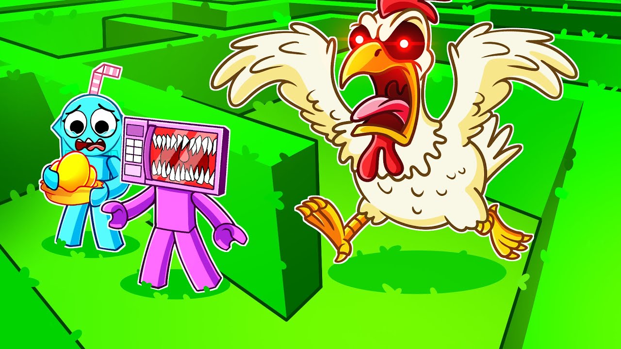 Roblox ESCAPE THE CHICKEN... - YouTube