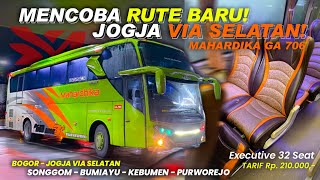 BUS PENDATANG BARU JALUR SELATANESE😍‼️ KELAS EXECUTIVE HARGA TERJANGKAU | Trip Po Mahardika GA 706