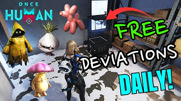 Where to Get Your Free Daily Deviations [The Way of Winter] | Once Human #miss_rofl #oncehuman