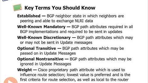 cisco ccnp route bgp 12   What We Covered   Cisco CCNP ROUTE BGP