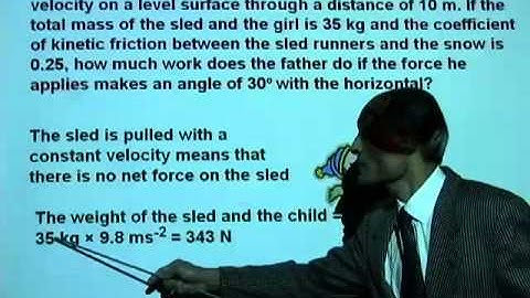 PHY2048 Lesson 3 1a Work done by a constant force iii