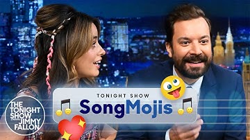 Camila Cabello and Jimmy Guess Song Titles Using Only Emojis | The Tonight Show