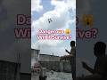 Will it Survive? Big kite high wind challenge 🌬️🔥🪁👈 | Risky rooftop experiment 💥🌬️ #bigkiteflying