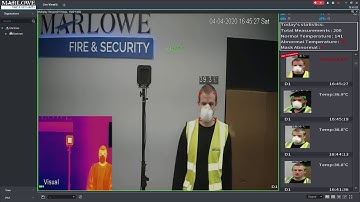 Fever Screening Thermal Cameras Demonstration