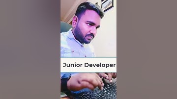 Senior vs Junior developer meme 😂 #trending #shorts #developer