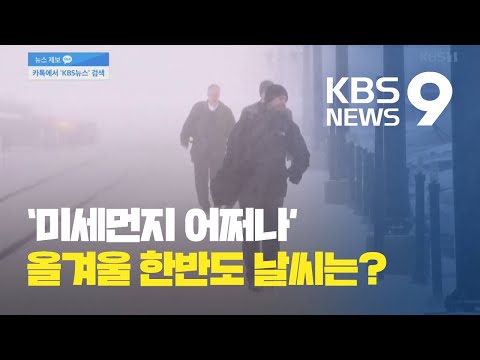 <strong>북미</strong> 얼려버린 ‘북극 <strong>한파</strong>’…한반도는 ‘우랄 블로킹’ 영향? / KBS뉴스(News)