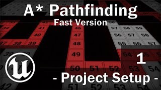 [Fast Version] UE4 - A* Pathfinding Tutorial - Part 1 - Project Setup
