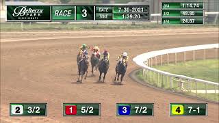 RACE 3 PROGRAM 7-30-2021