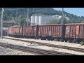 VECTRON LOC 429 - 2 VECTRON lok.1293 107 + 109 ÖBB + SŽ Eas vagoni izlaze iz ŽP Ljubljana SLO.