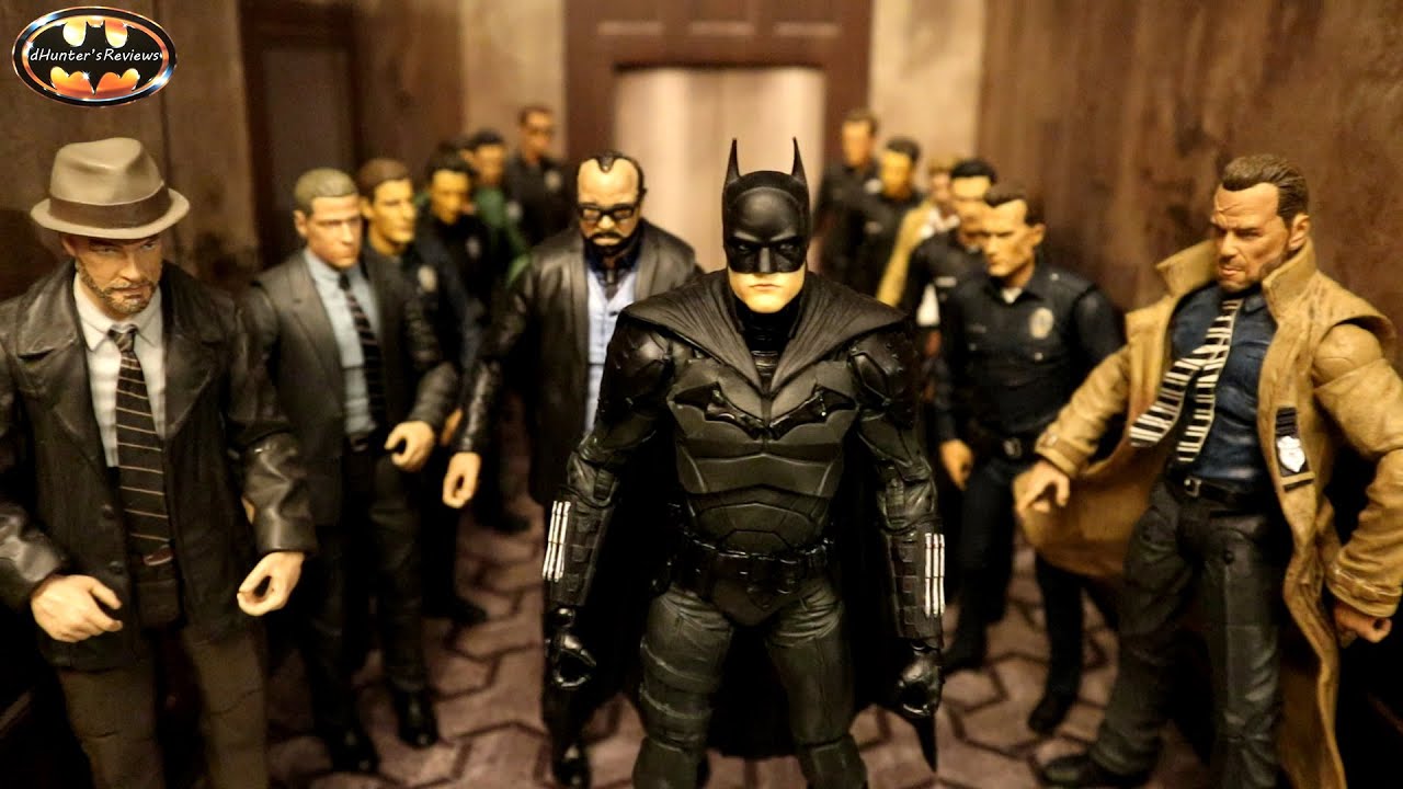 McFarlane DC Multiverse The Batman Robert Pattinson Action Figure Review & Comparison