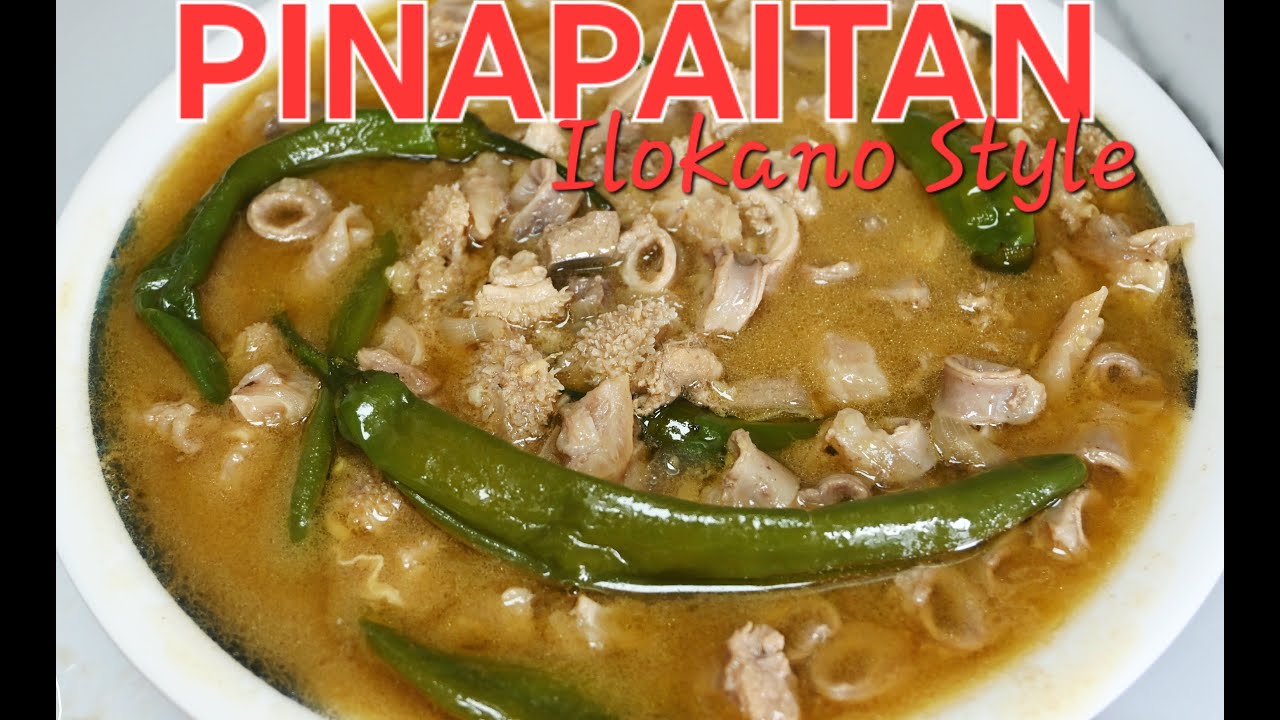 “How to Cook Authentic Ilocano Pinapaitan | Traditional Filipino Beef & Goat Innards Soup”