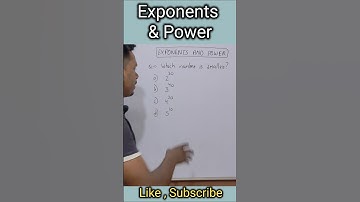 Amazing Trick For Exponents & Power #tricks #youtubeshorts #shorts