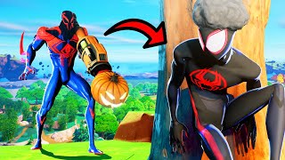 EL RETO DEL SPIDERVERSO DE FORTNITE!