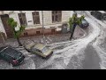 Дощ з градом у Чернівцях