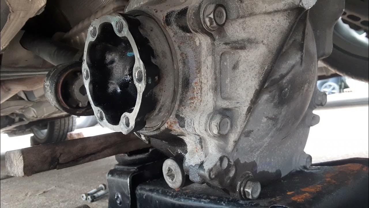 2017 cadillac ATS rear differential replacement - YouTube