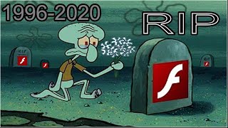 R.i.p Adobe Flash Player 1996-2020