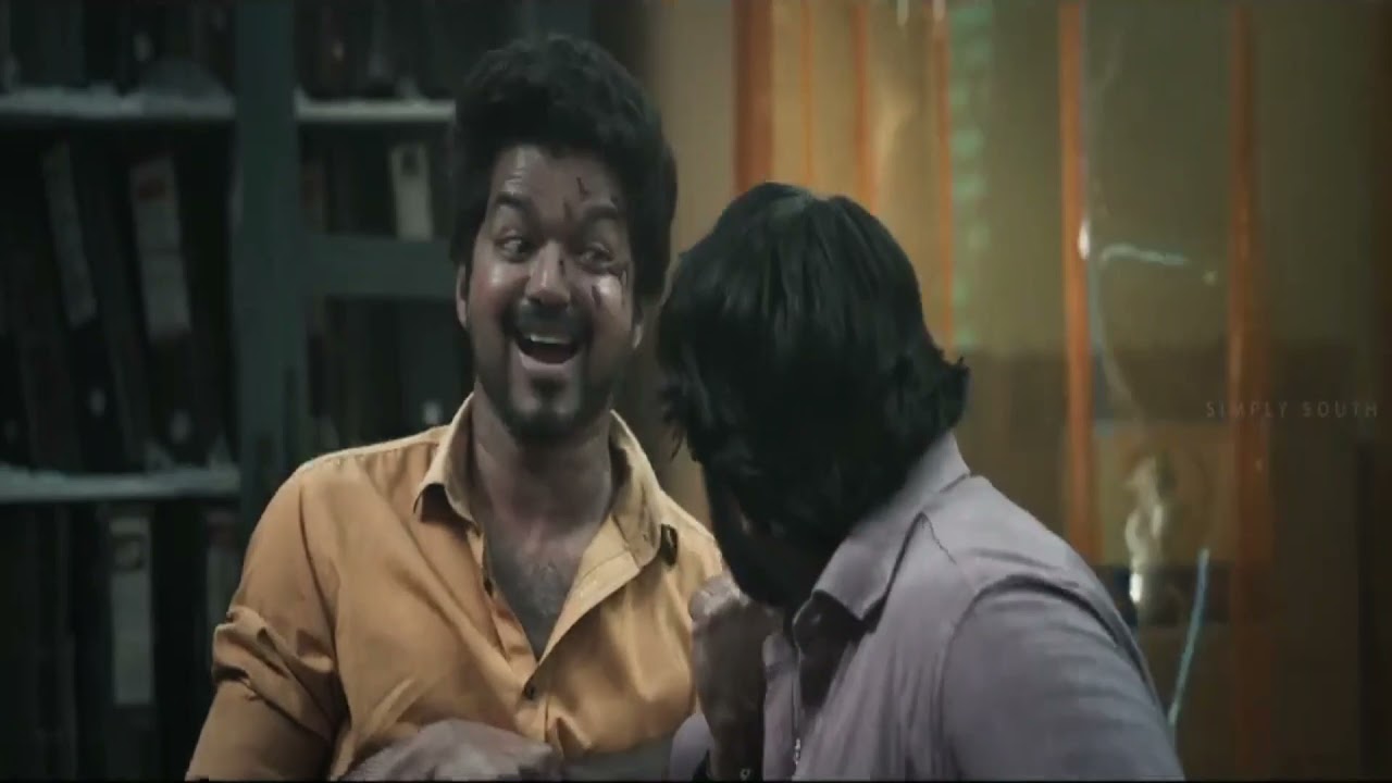 Master Movie Climax Fight Scene  Master Bhavani Fight  Tamil Movie Scene