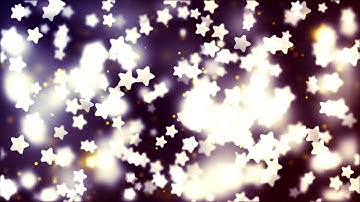 Two-hour relaxing screensaver with Background with nice flying stars