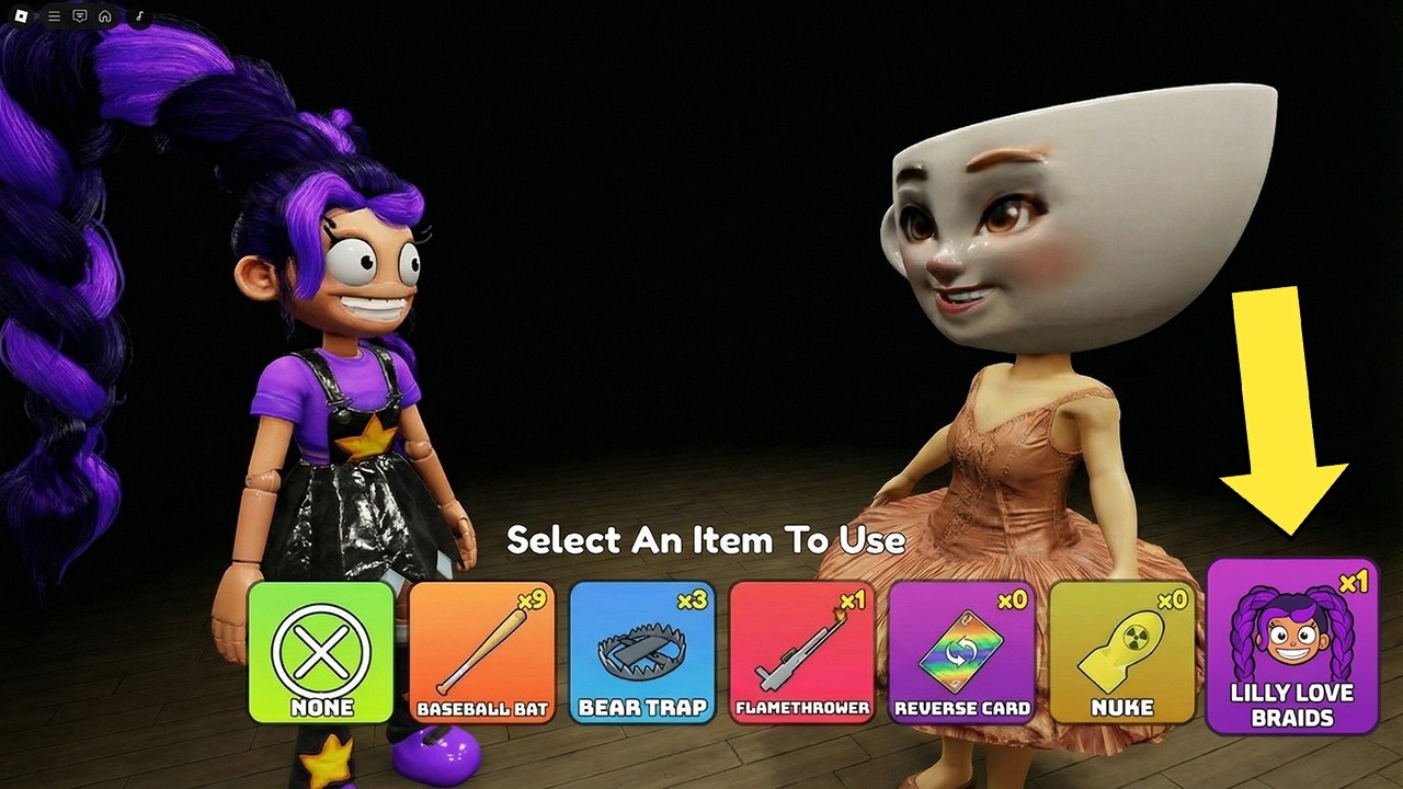 Enter Brainrot - NEW WEAPON Lilly Love Braids 67 All Cutscene All Animations