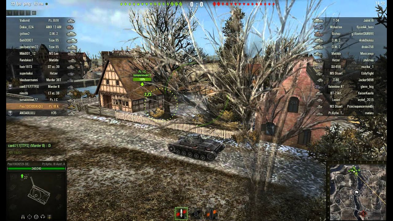 Folge 2 WoT|Schnelle Abschüsse| German | Pasi100365