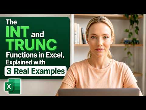 The INT and TRUNC Functions in Excel, Explained with 3 Real Examples