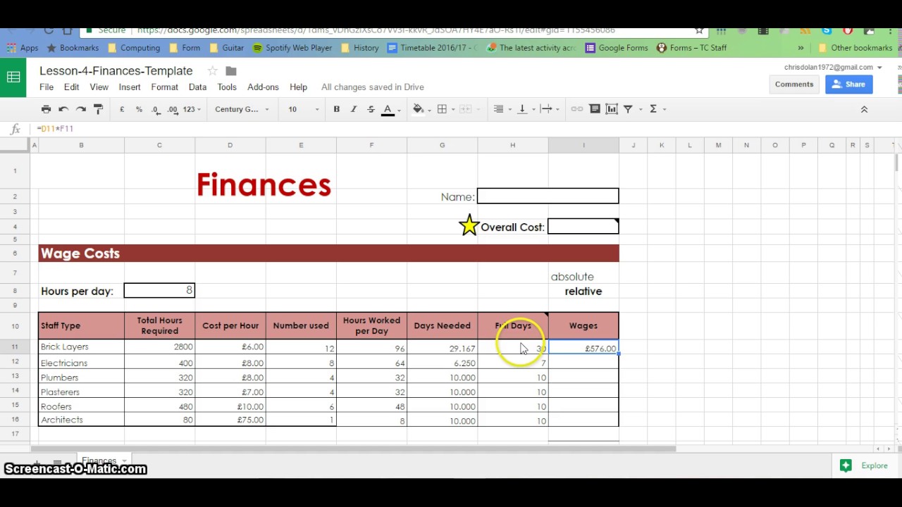 4 Long Multiplication Google Sheets YouTube 4 long multiplication google sheets youtube