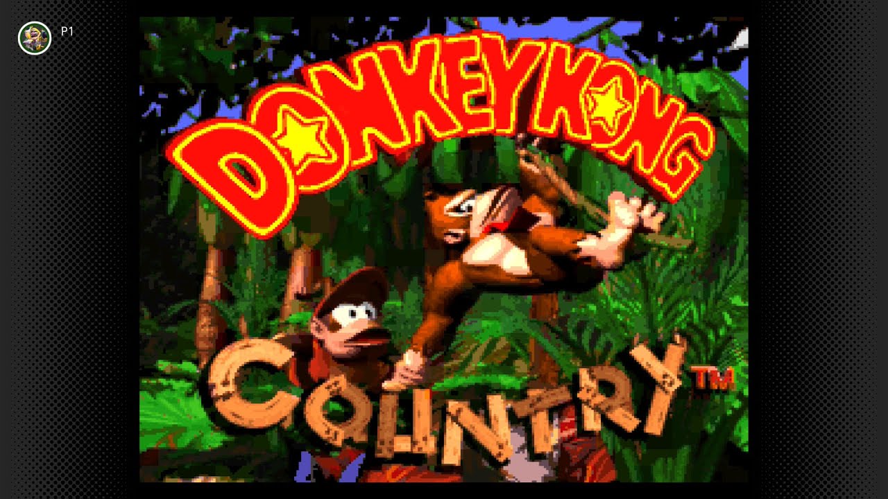 Donkey Kong country SNES online full game live (no commentary)