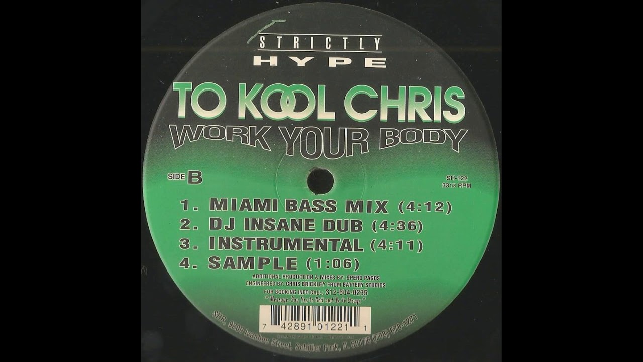 To Kool Chris Work That Body Miami Bass Mix Youtube