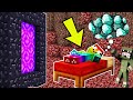 Minecraft, Đừng Ngủ Dưới Địa Ngục Vì...?? T Gaming Và Khangg Ngủ Dưới Địa Ngục Nhận Được Kho Báu ??