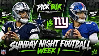 Cowboys vs Giants Week 1 Picks & Prediction | Sunday Night Football 🏈