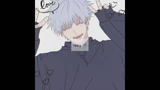 //Hey!! #satorugojou #anime #jujutsukaisen #gojo #gringe #edit