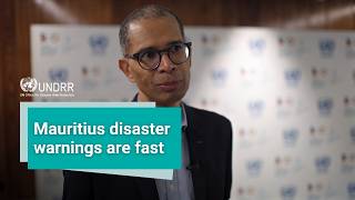How Mauritius is saving lives with faster disaster warnings | UNDRR