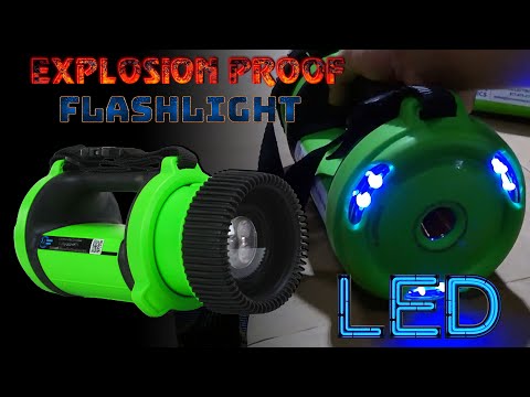 Explosion Proof Rechargeable LED Flashlight