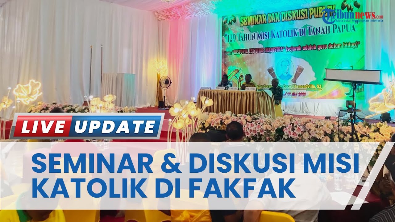 Seminar 129 tahun katolik di fakfak telusuri jejak pastor pater