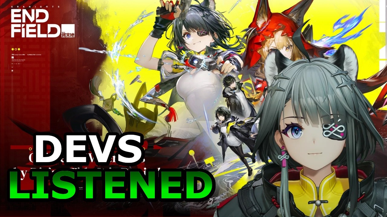 EOS Has Been Canceled | Arknights Endfield 1.1 Special Video Reaction | Maybe Some Drama Stuff