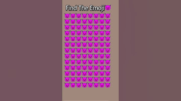 Find Emoji Challenge Part 1 #find #mindgames